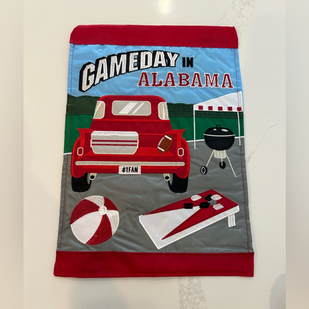 Gameday in Alabama Decorative Garden Flag